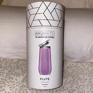BRUMATE champagne Flute Violet Purple